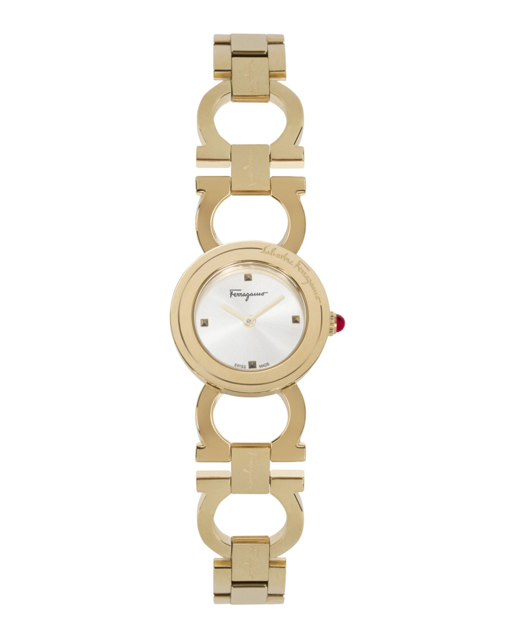 Double Gancini Bracelet Watch