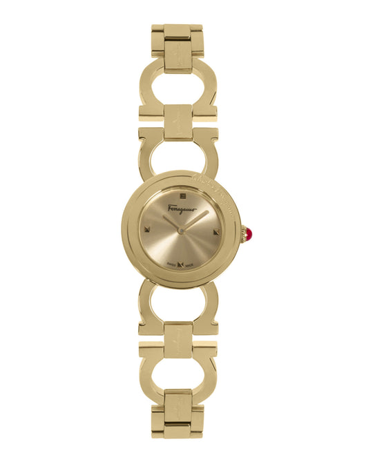 Double Gancini Bracelet Watch