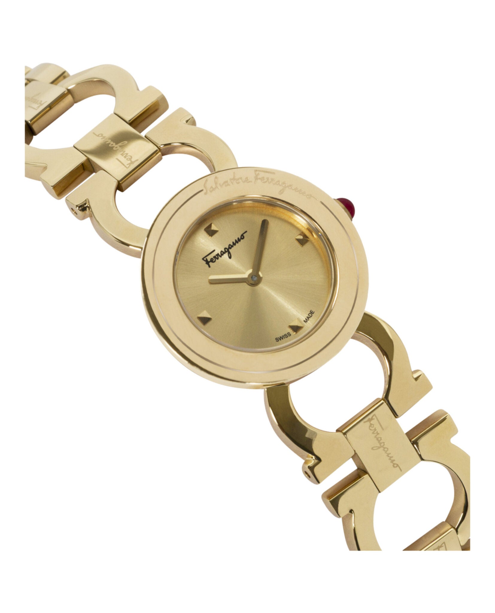 Double Gancini Bracelet Watch