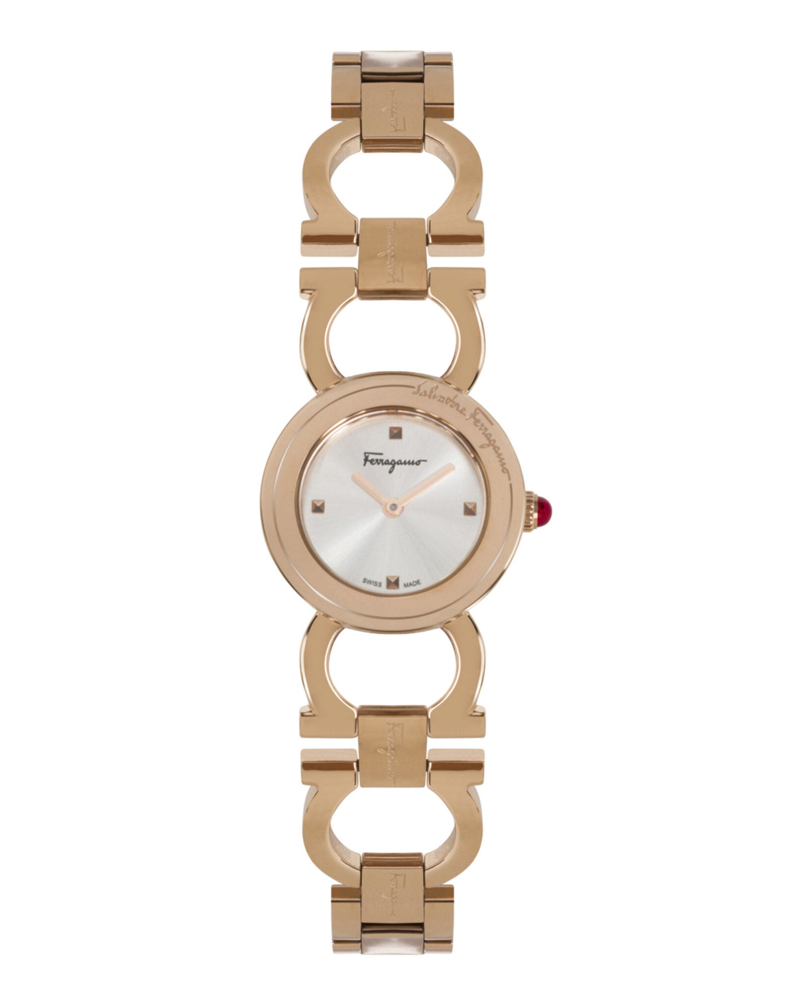 Double Gancini Bracelet Watch