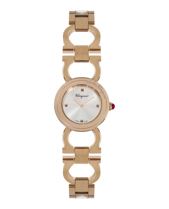 Double Gancini Bracelet Watch
