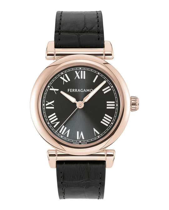 Ferragamo Allure Leather Watch