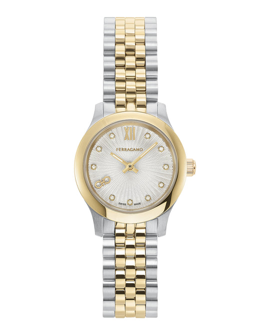 Ferragamo Duo Mini Diamond Watch