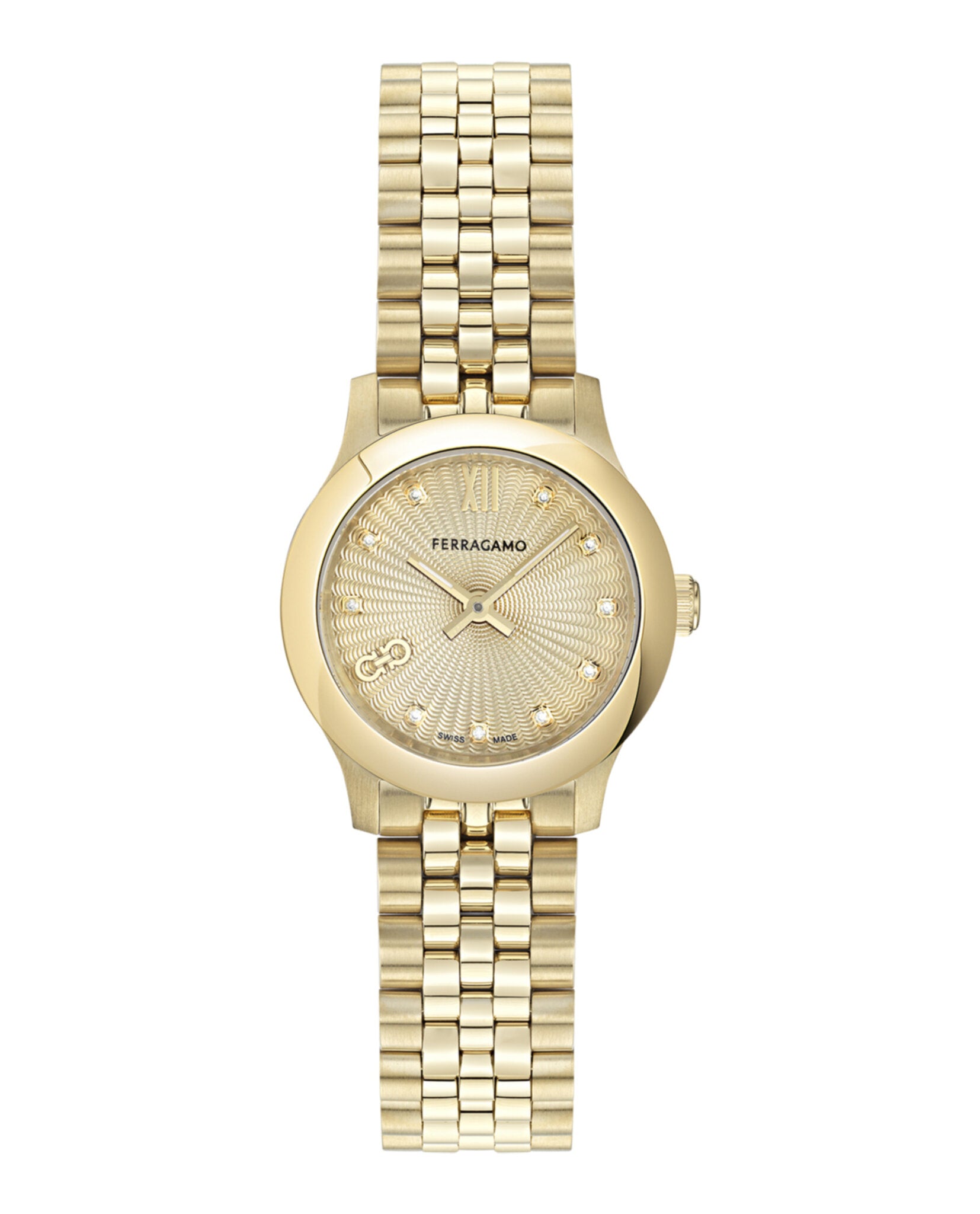 Ferragamo Duo Mini Diamond Watch