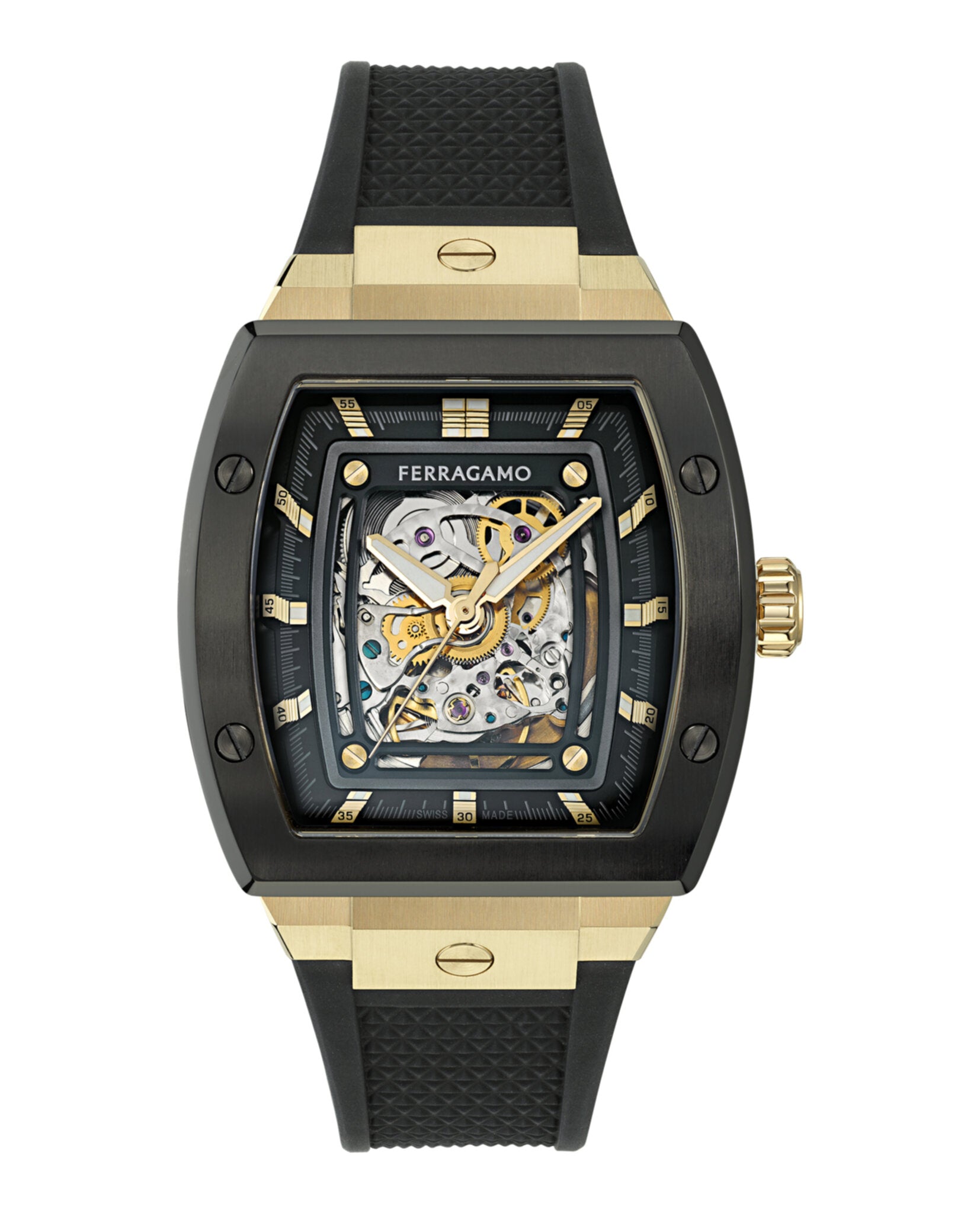 F-80 Tonneau Skeleton Automatic Watch