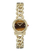 Gancini Twisted Chain Bracelet Watch