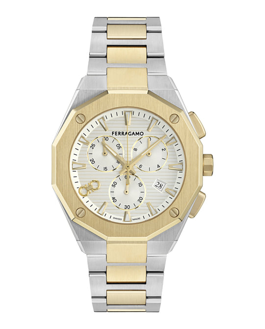 Ferragamo Edge Chrono Bracelet Watch
