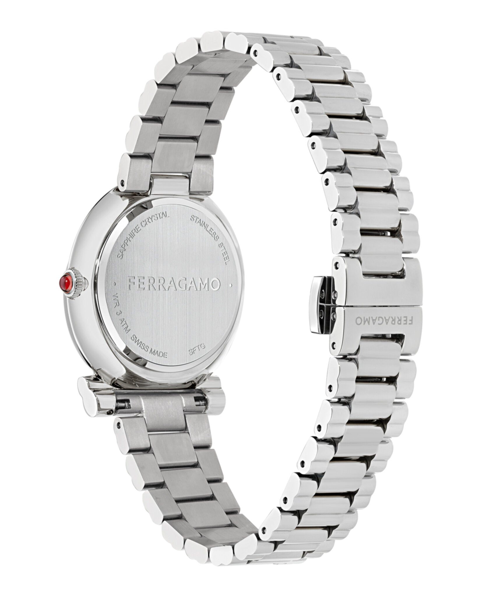 Gancini Twisted Bracelet Watch