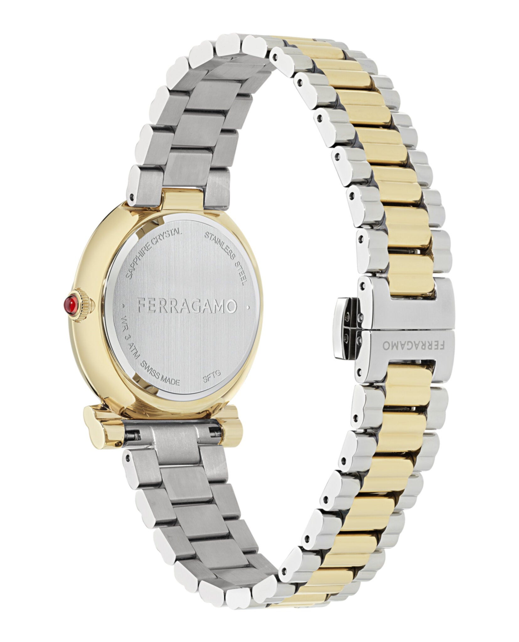 Gancini Twisted Bracelet Watch
