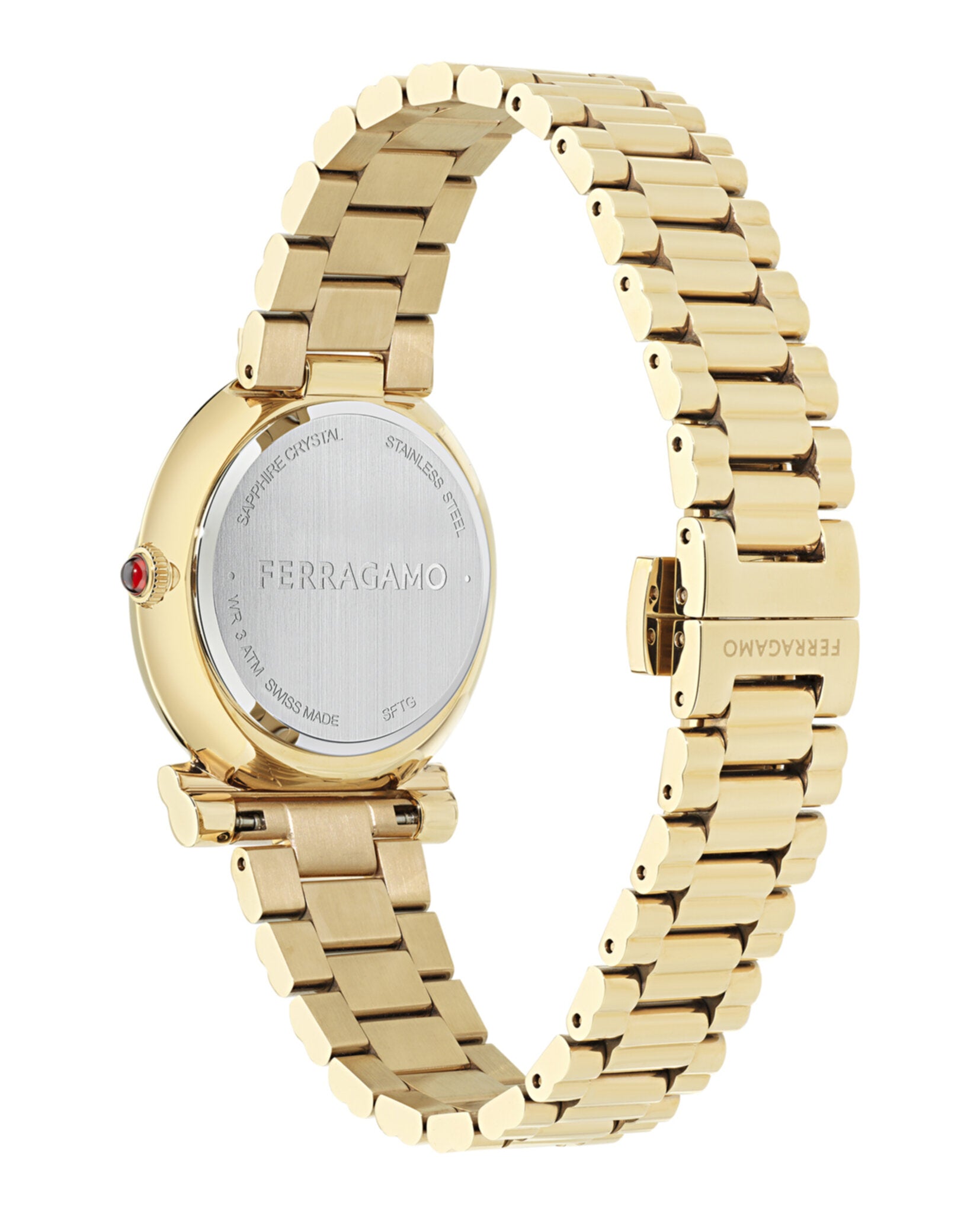 Gancini Twisted Bracelet Watch