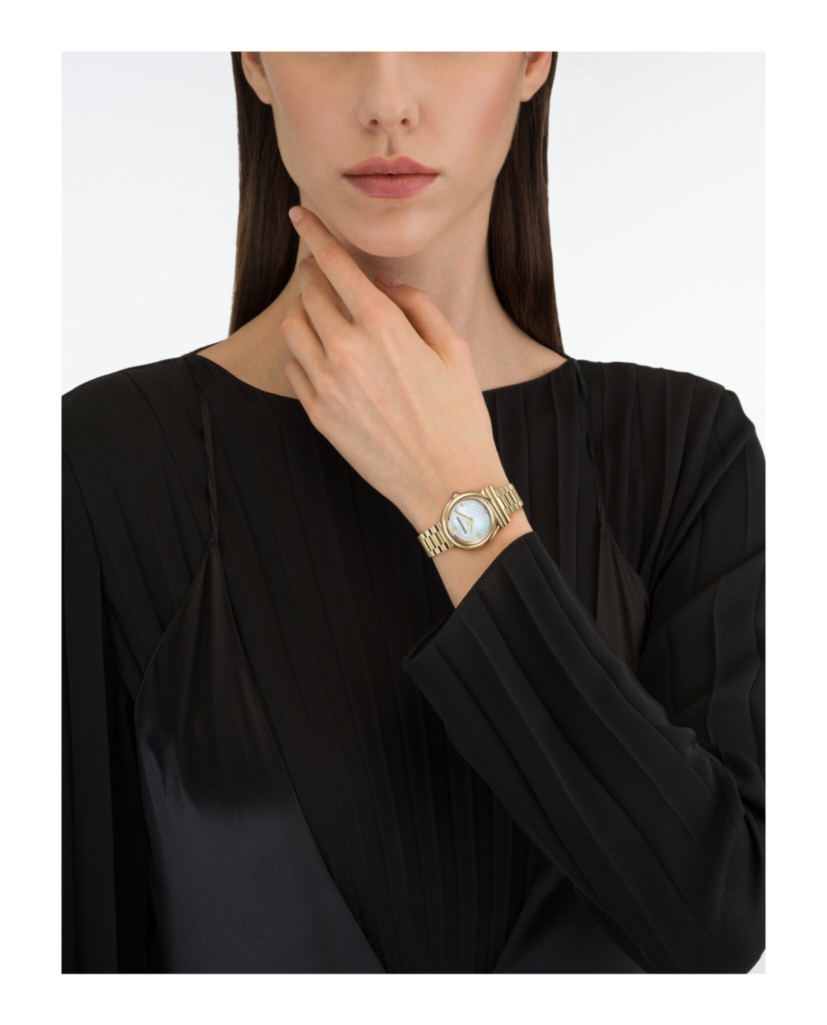 Gancini Twisted Bracelet Watch