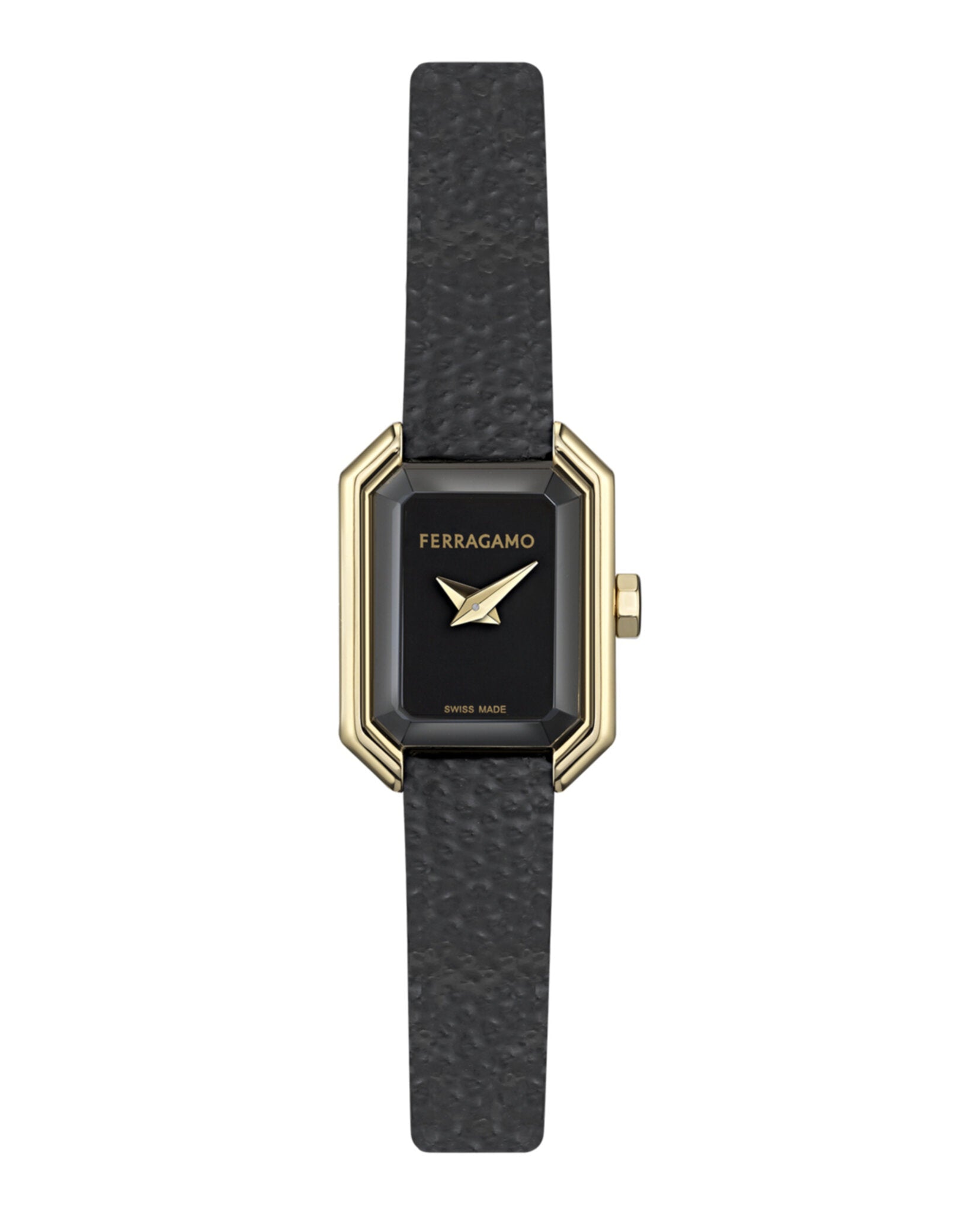 Ferragamo Crystal Petite Leather Watch