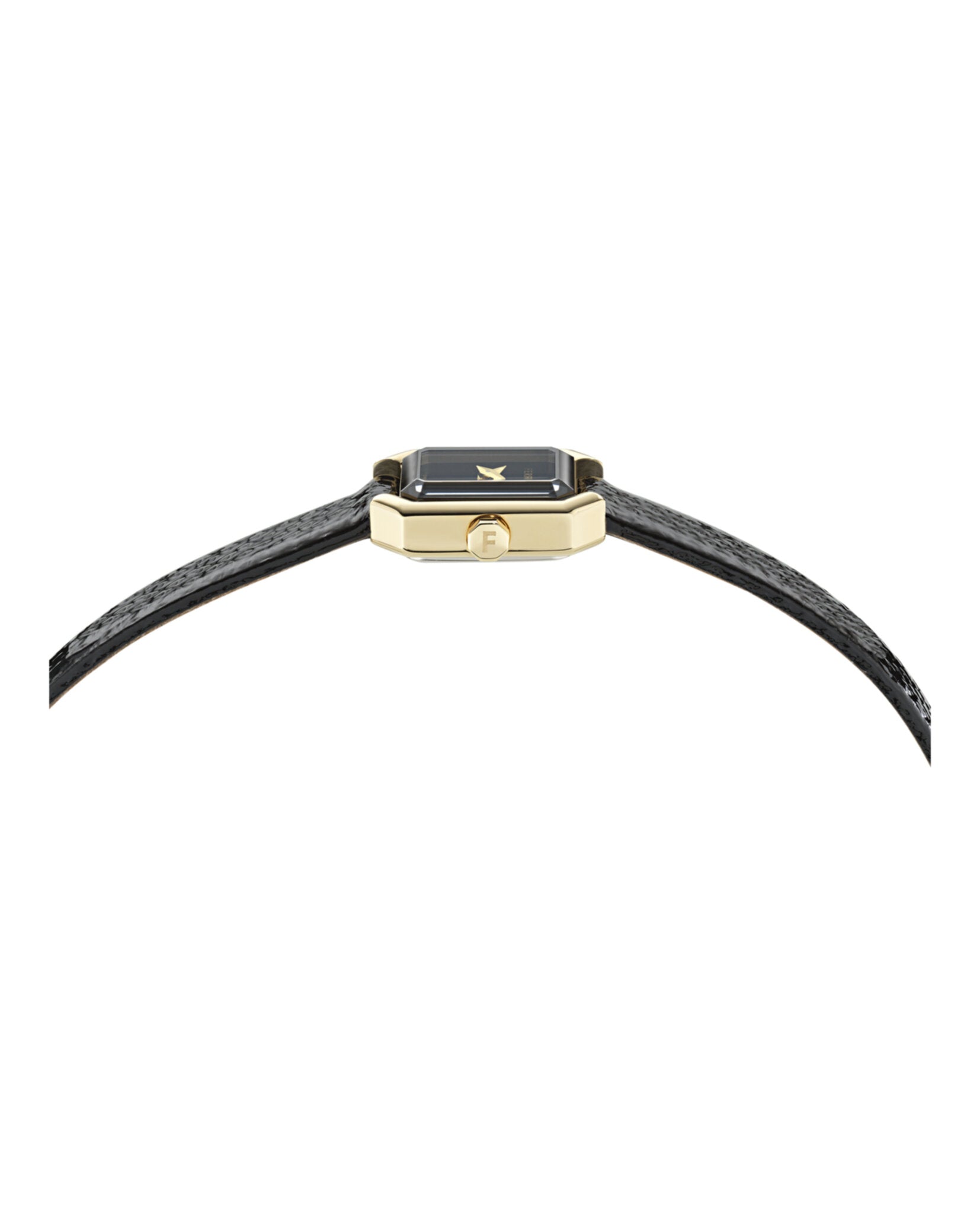 Ferragamo Crystal Petite Leather Watch