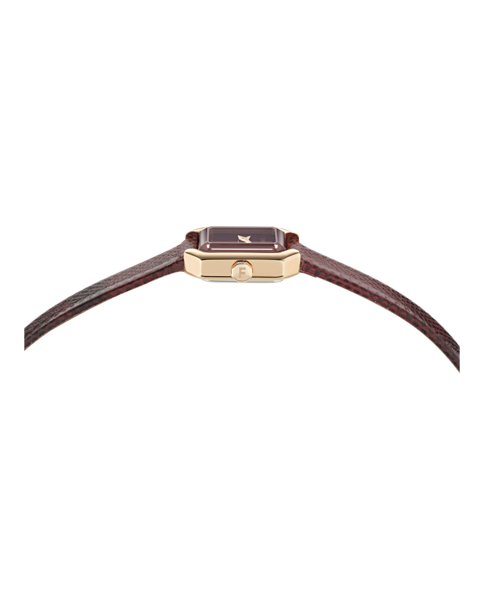 Ferragamo Crystal Petite Leather Watch