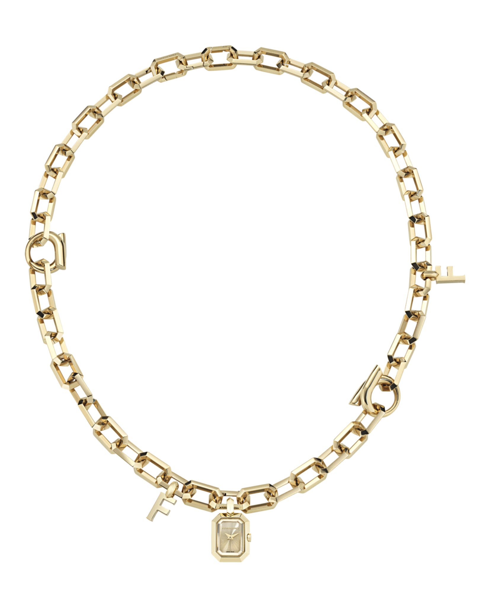 Ferragamo Charm Necklace Watch