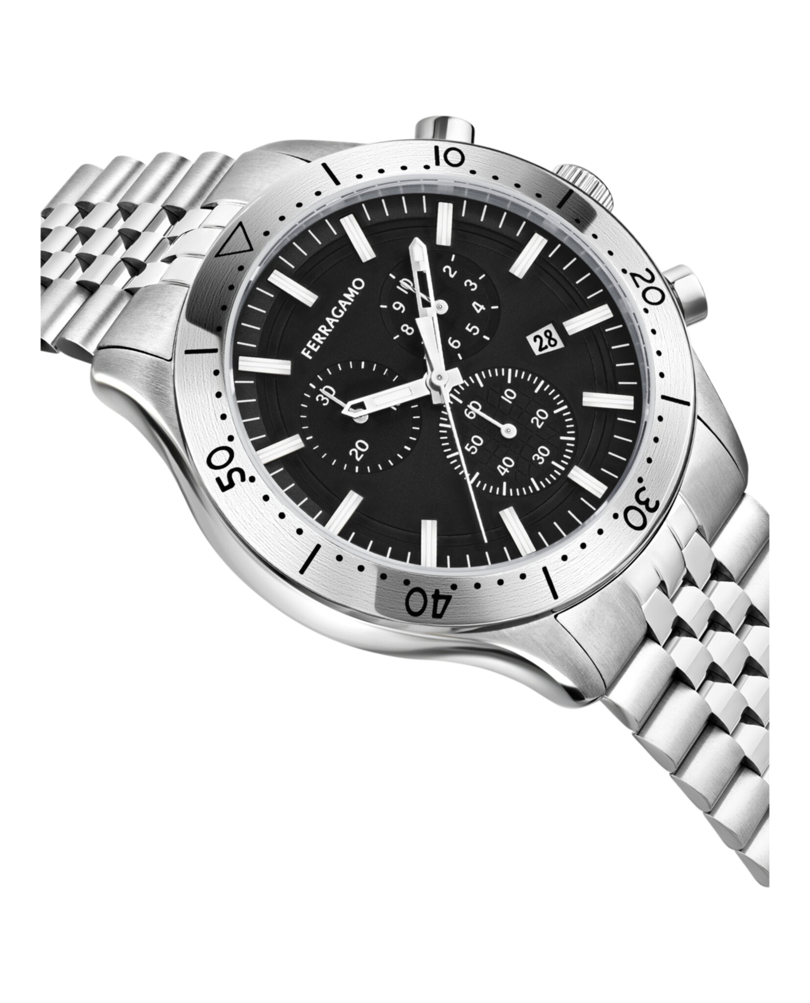 Ferragamo Master Chrono Bracelet Watch