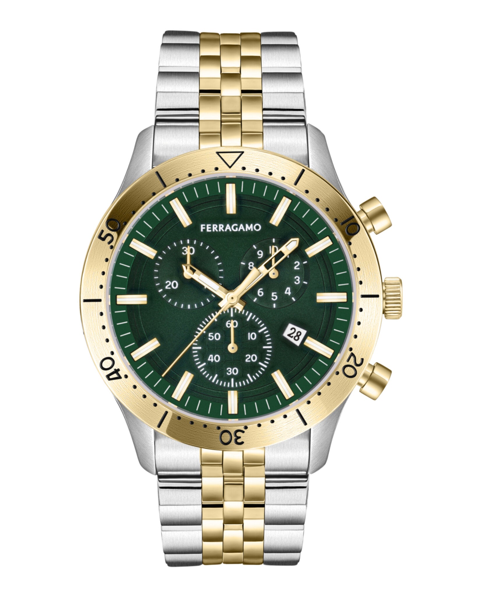 Ferragamo Master Chrono Bracelet Watch