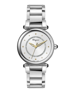 Ferragamo Idillio White Dial Ladies Watch 36 mm SFUQ00524