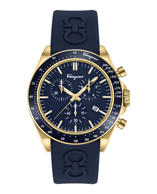 Ferragamo Urban Chrono Silicone Watch
