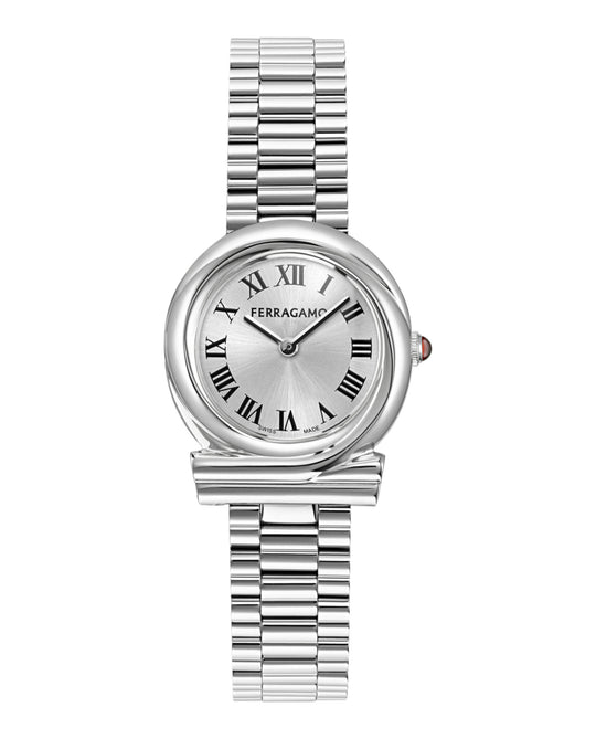 Gancini Twisted Bracelet Watch