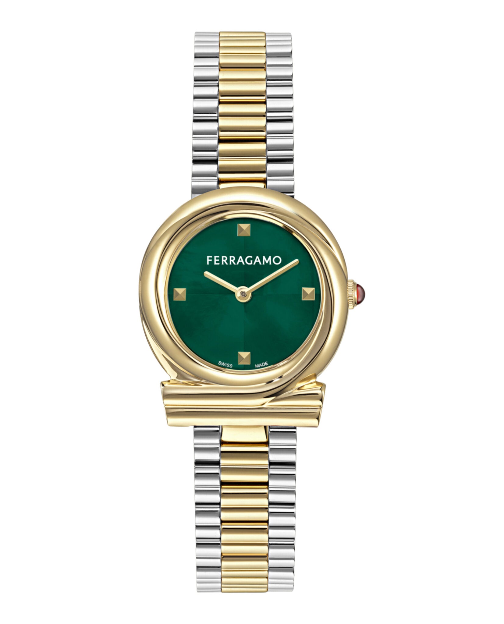 Gancini Twisted Bracelet Watch