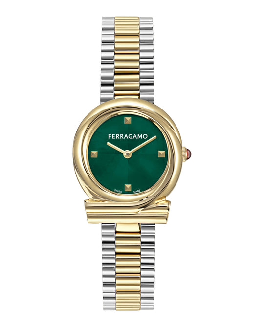 Gancini Twisted Bracelet Watch