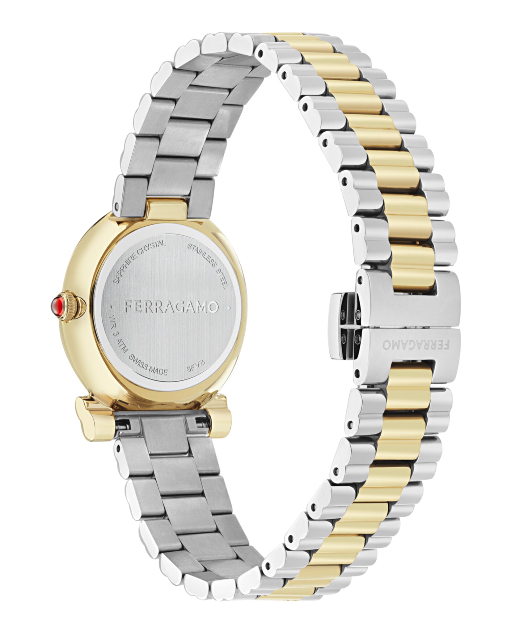 Gancini Twisted Bracelet Watch