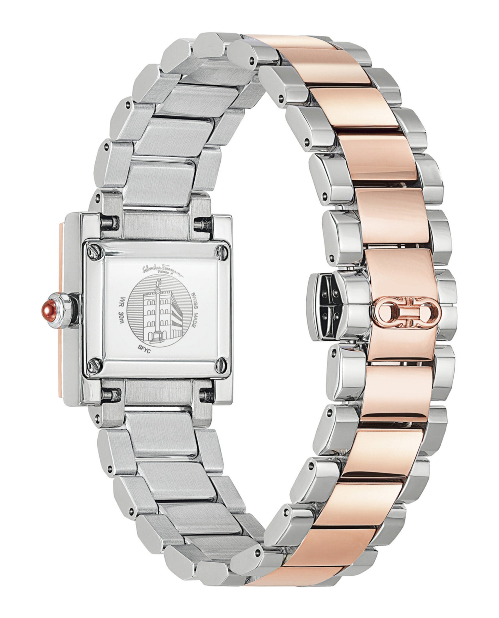 Ferragamo Square Bracelet Watch