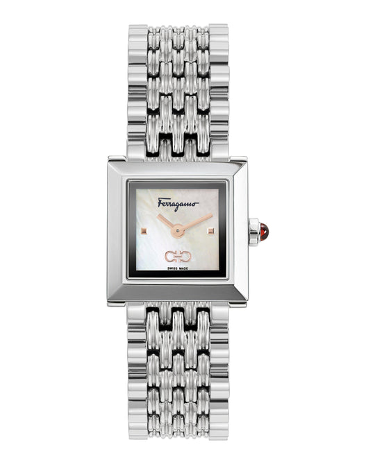 Ferragamo Square Bracelet Watch