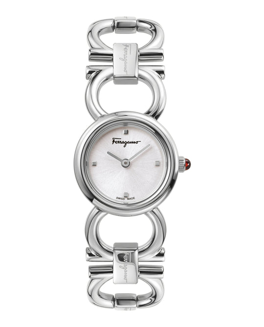 Double Gancini Bracelet Watch