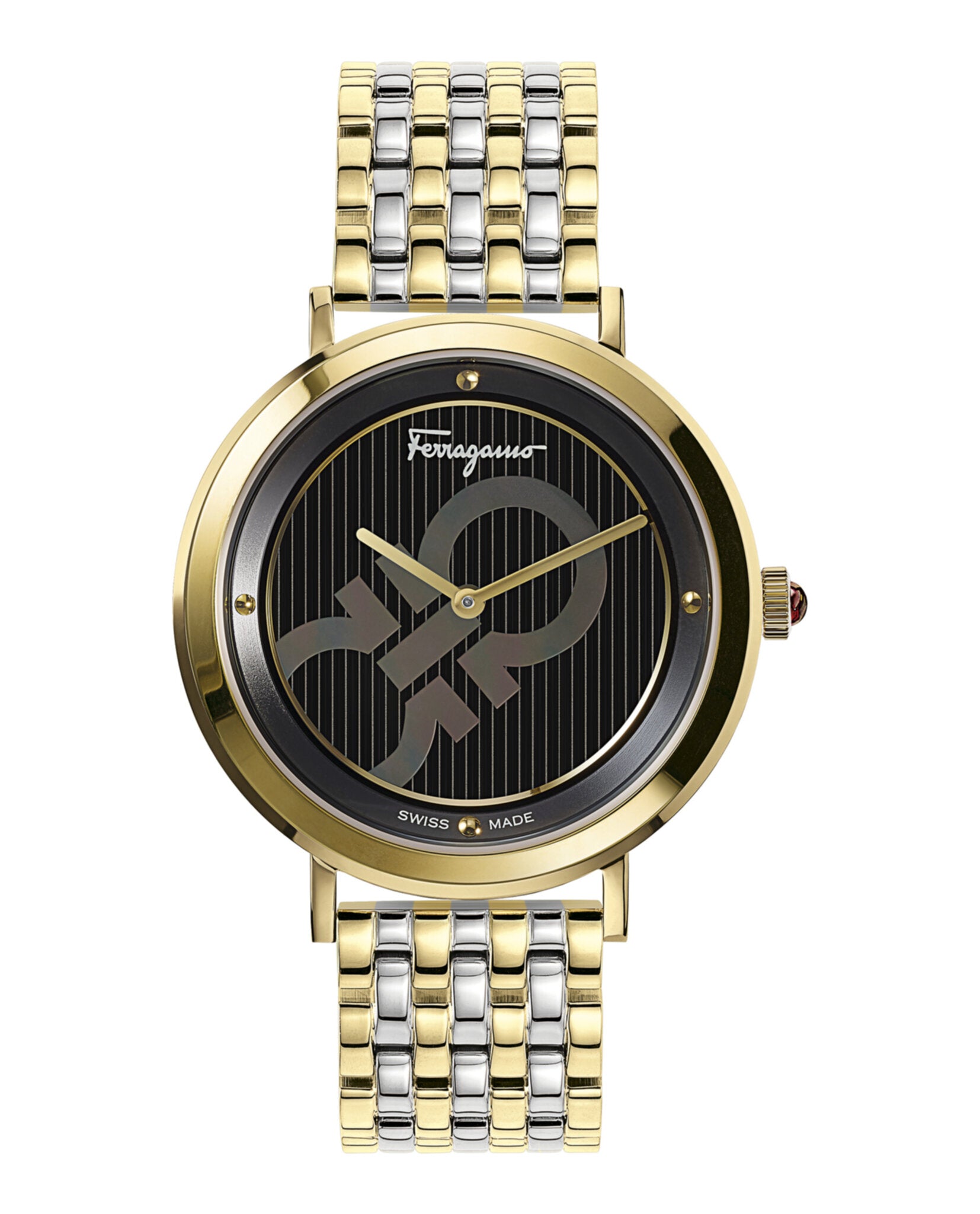 Ferragamo Logomania Mother of Pearl Watch