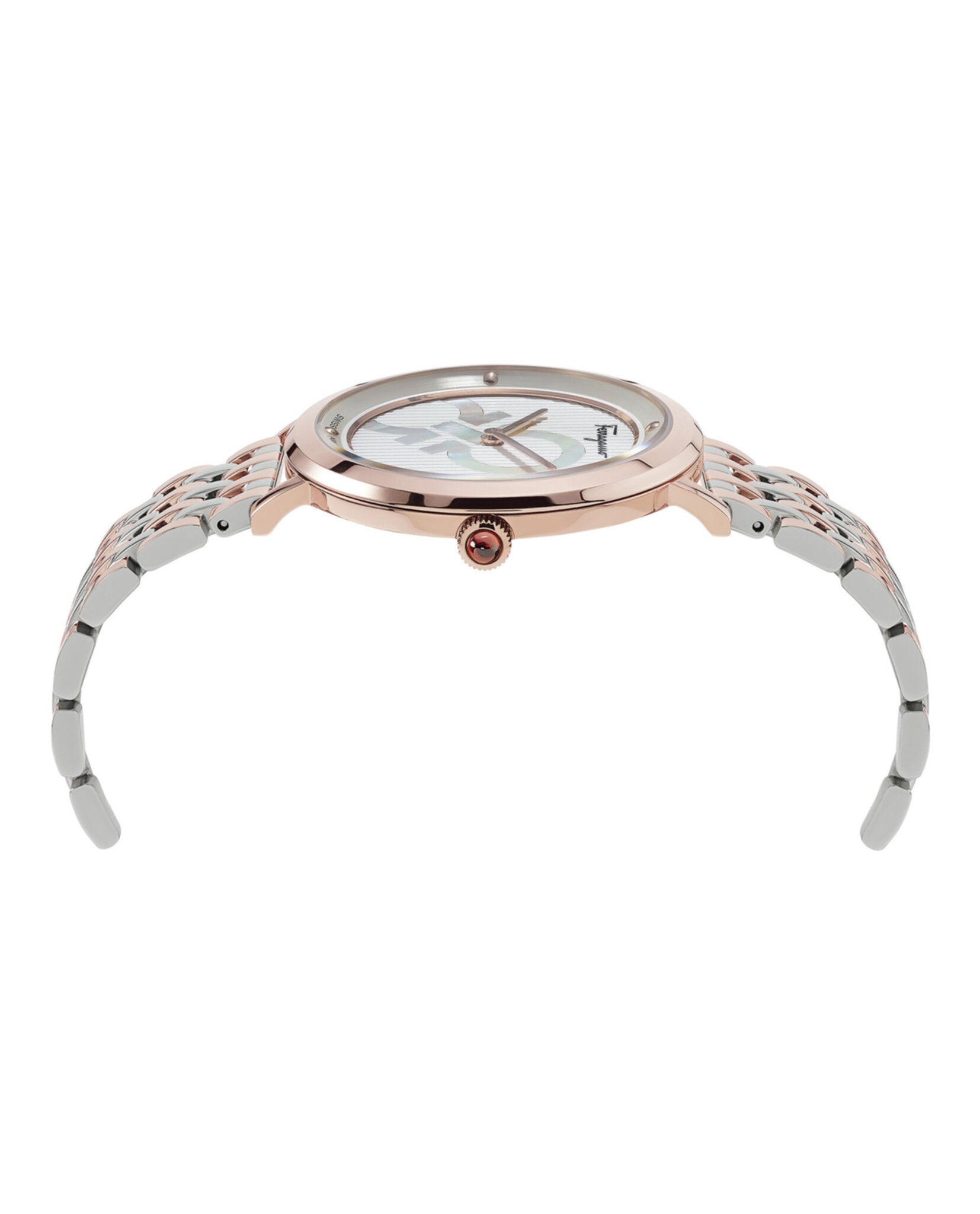 Ferragamo Logomania Mother of Pearl Watch