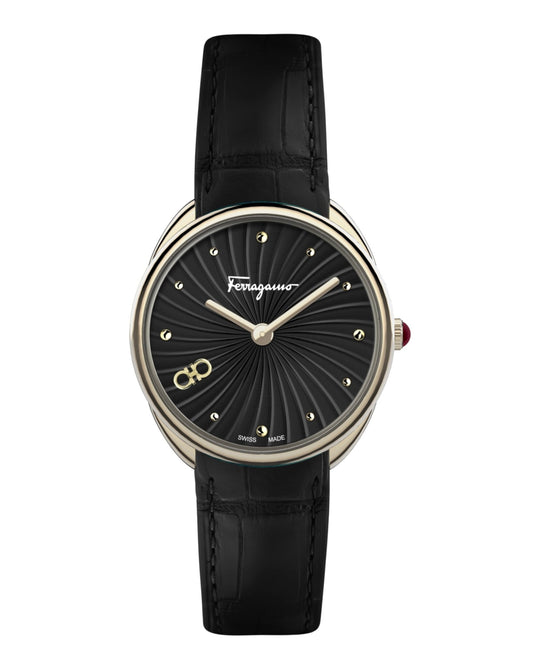 Cuir Leather Watch