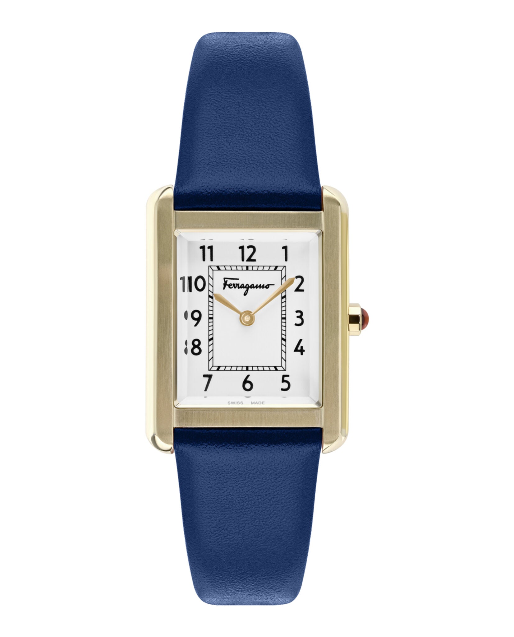 Ferragamo Portrait Leather Watch
