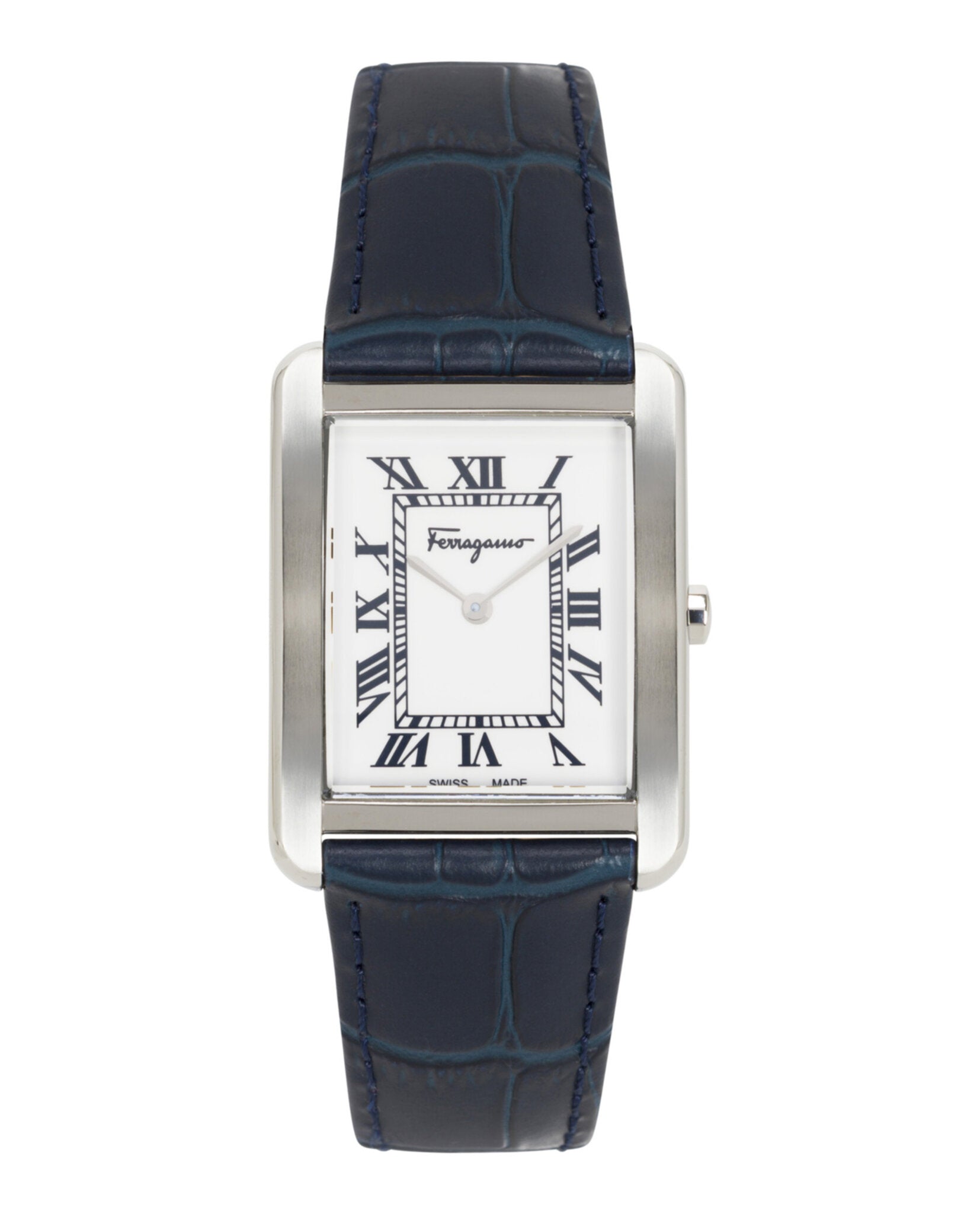 Ferragamo Portrait Leather Watch