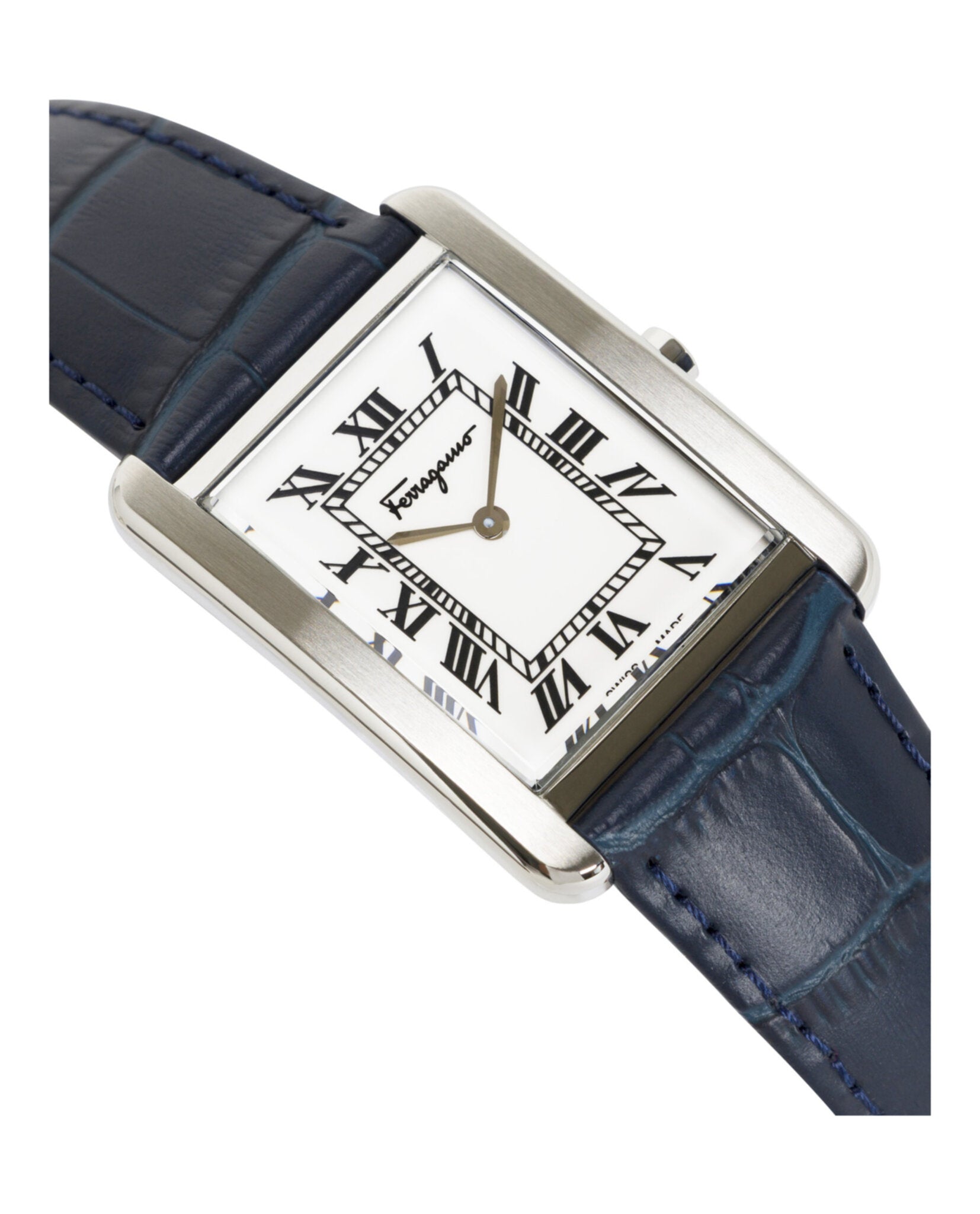 Ferragamo Portrait Leather Watch