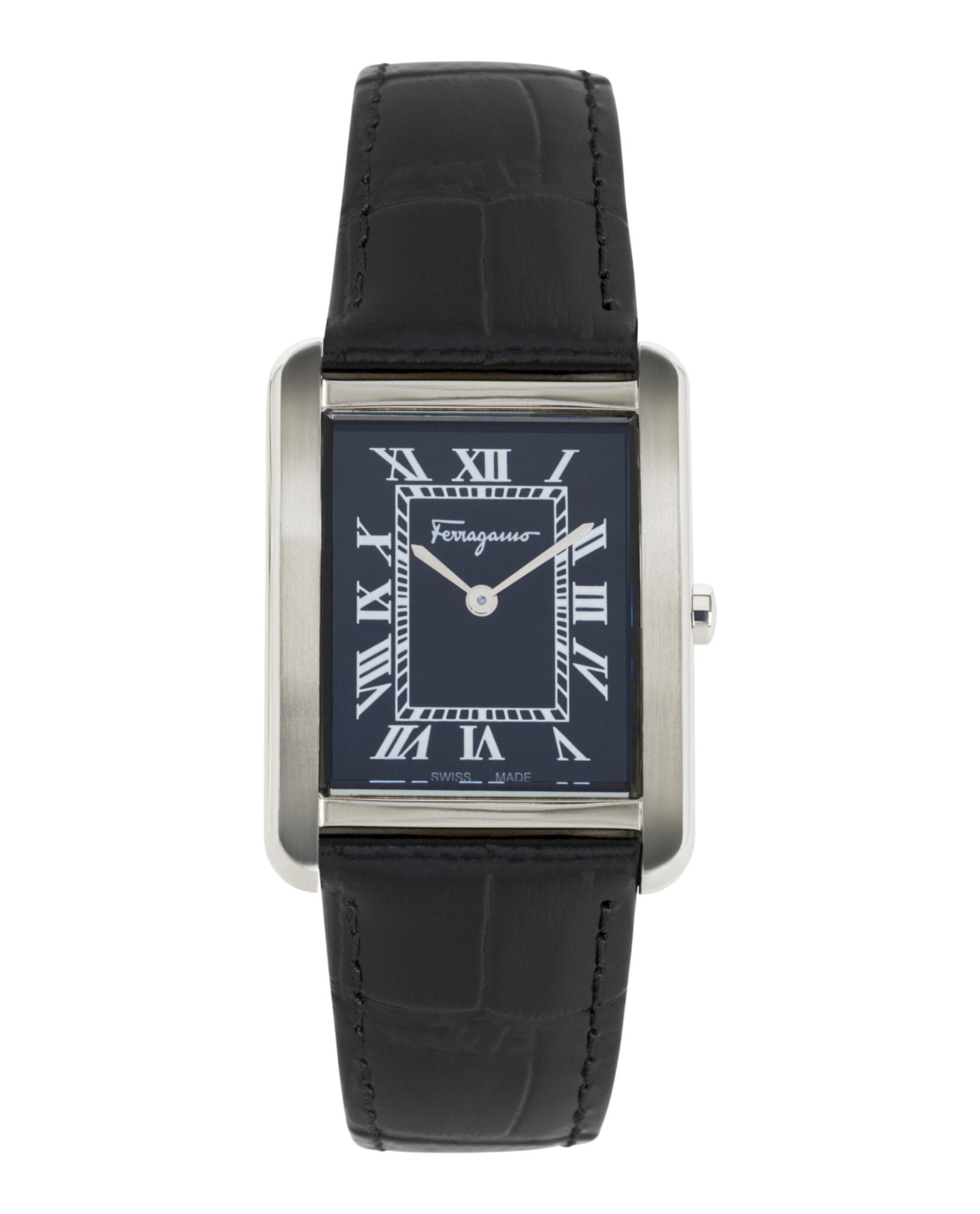Ferragamo Portrait Leather Watch