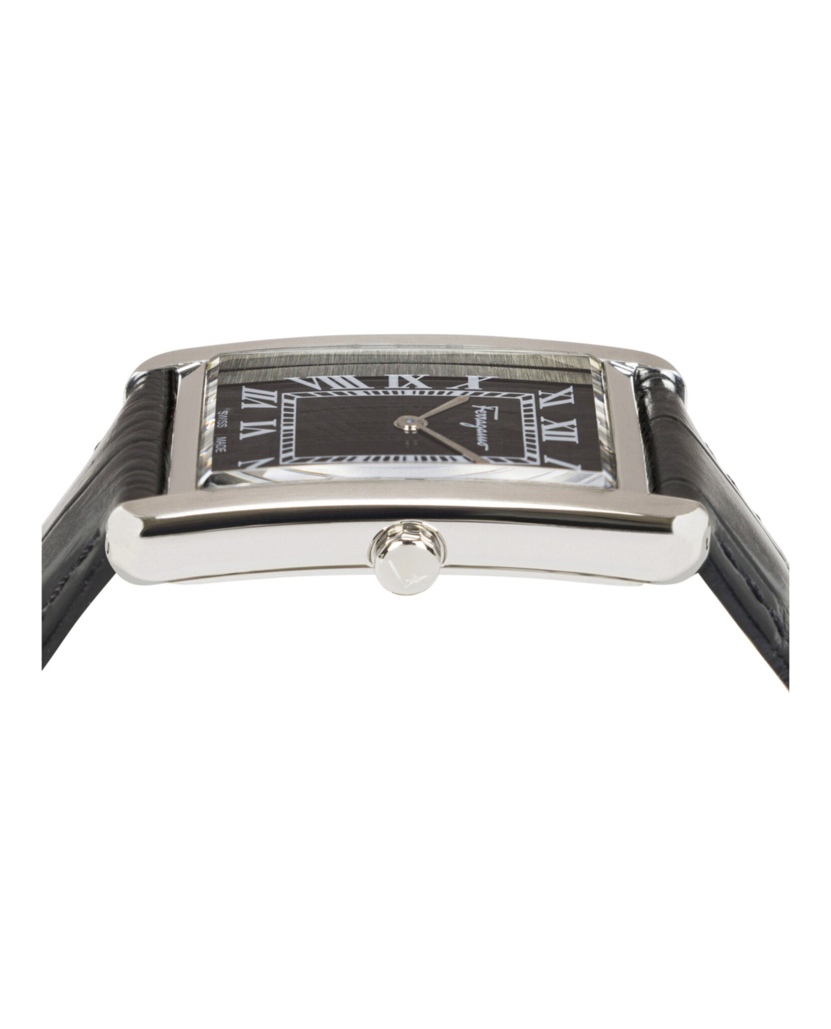 Ferragamo Portrait Leather Watch