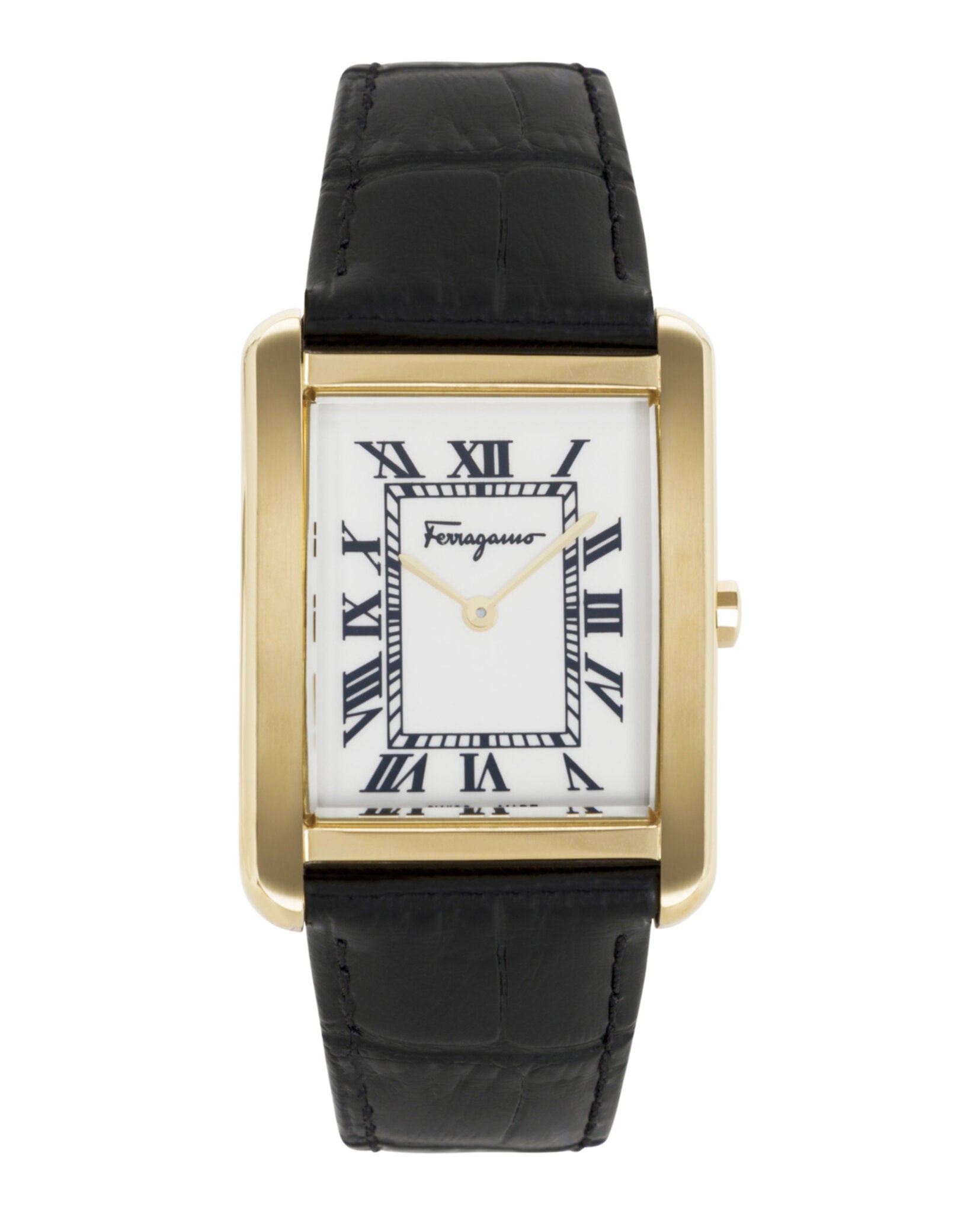 Ferragamo Portrait Leather Watch