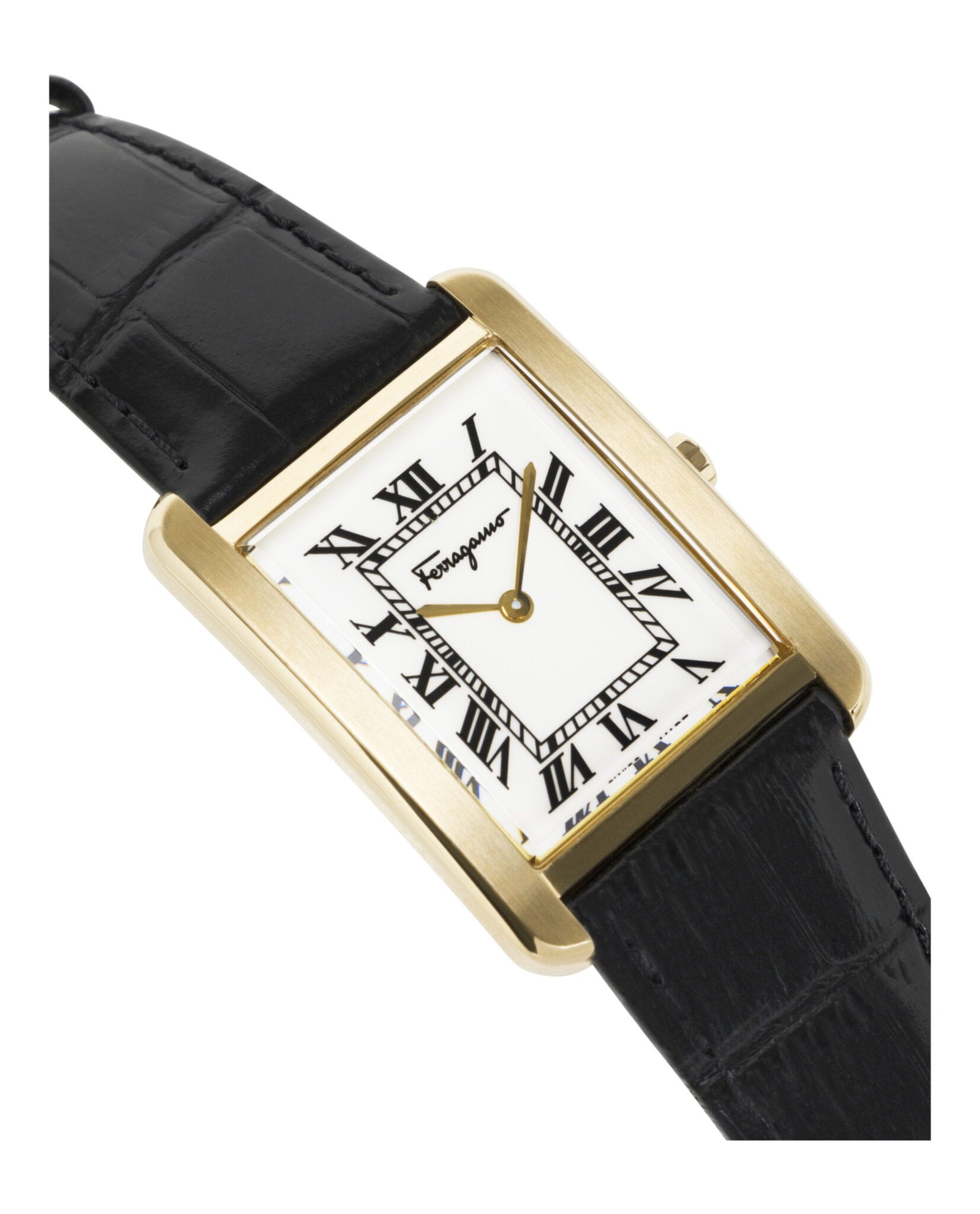 Ferragamo Portrait Leather Watch