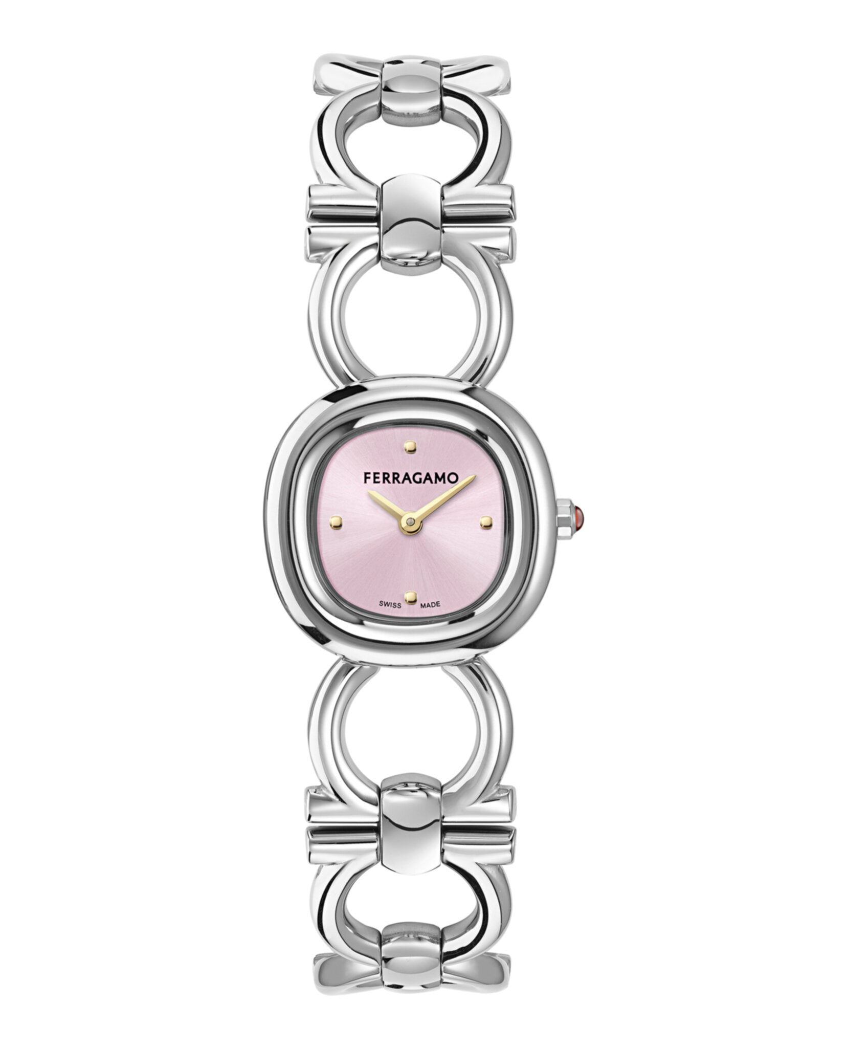 Double Gancini Bracelet Watch