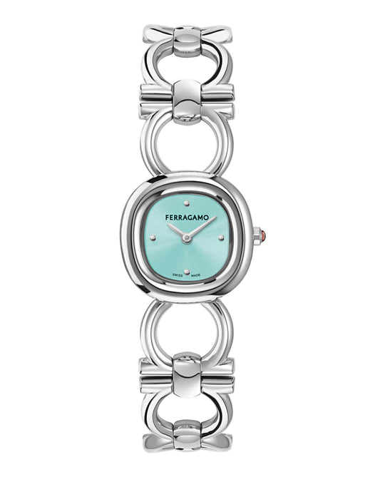 Double Gancini Bracelet Watch