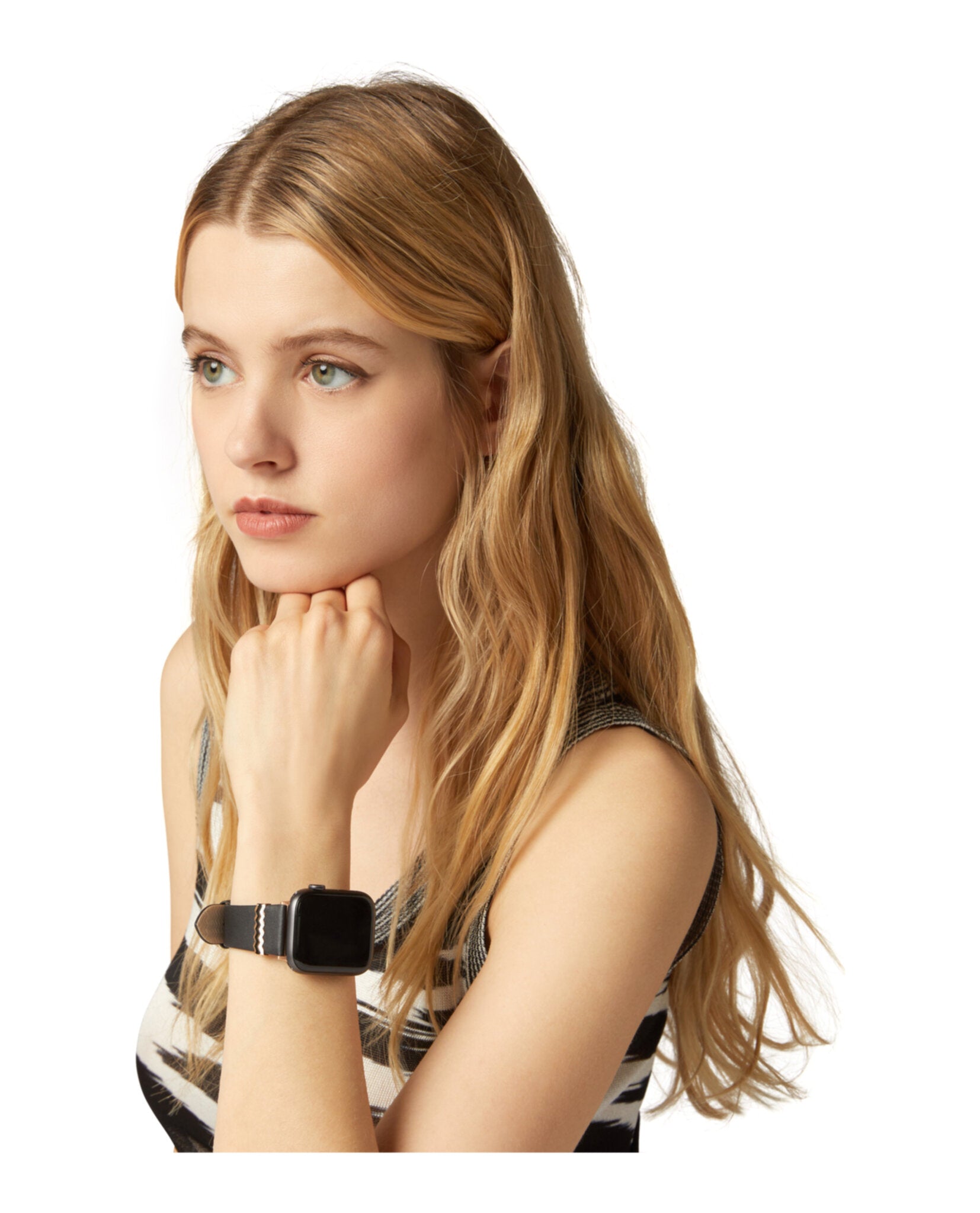 Missoni Zigzag Leather Apple Watch® Strap