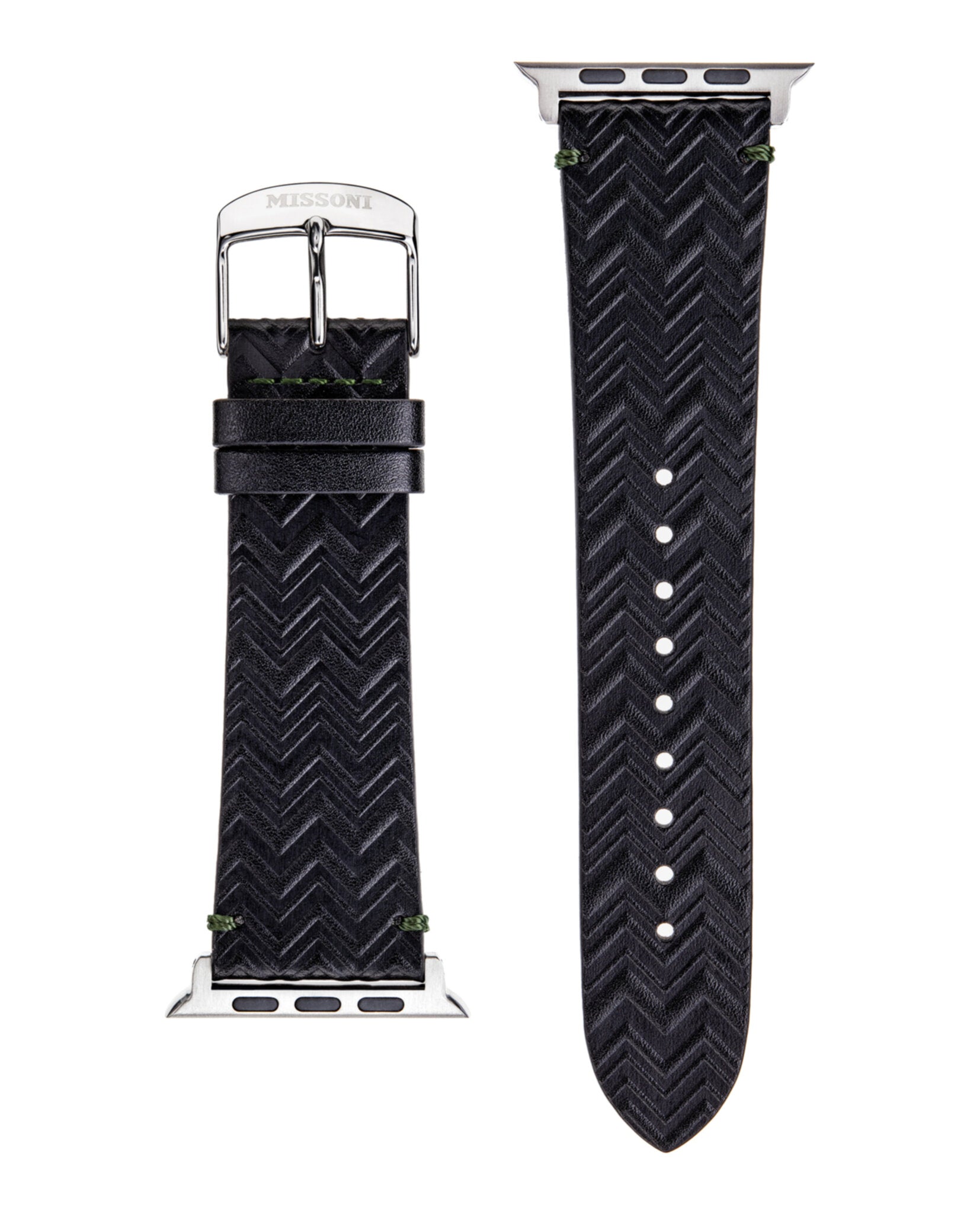 Missoni Zigzag Leather Apple Watch Strap