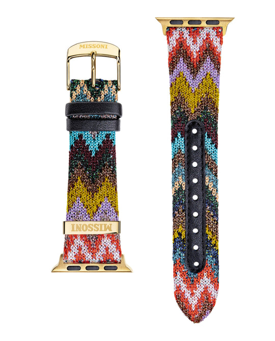 Missoni Zigzag Leather Apple Watch® Strap