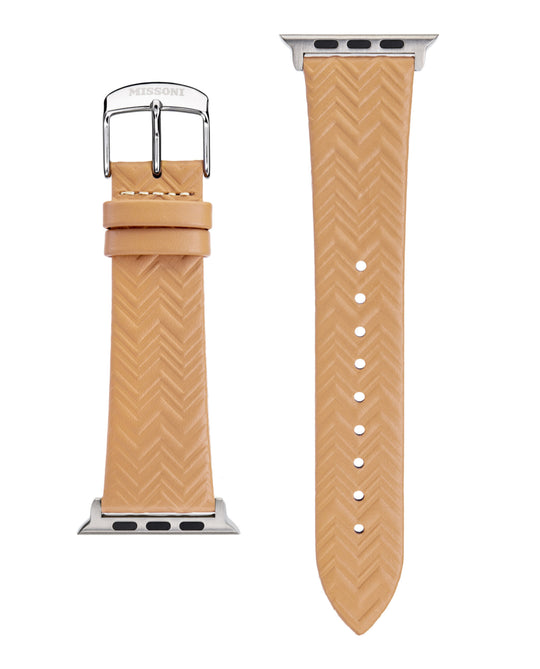 Missoni Zigzag Leather Apple Watch Strap