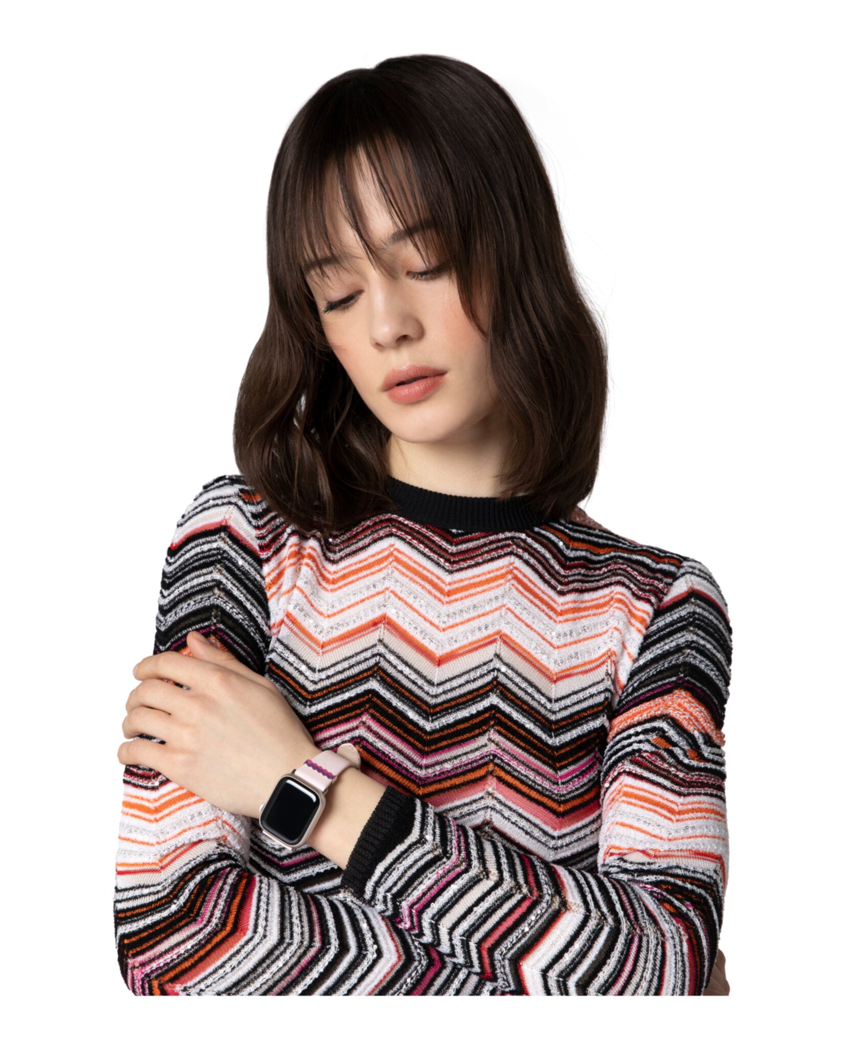 Missoni Zigzag Leather Apple Watch® Strap