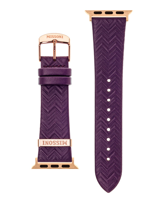 Missoni Zigzag Leather Apple Watch® Strap