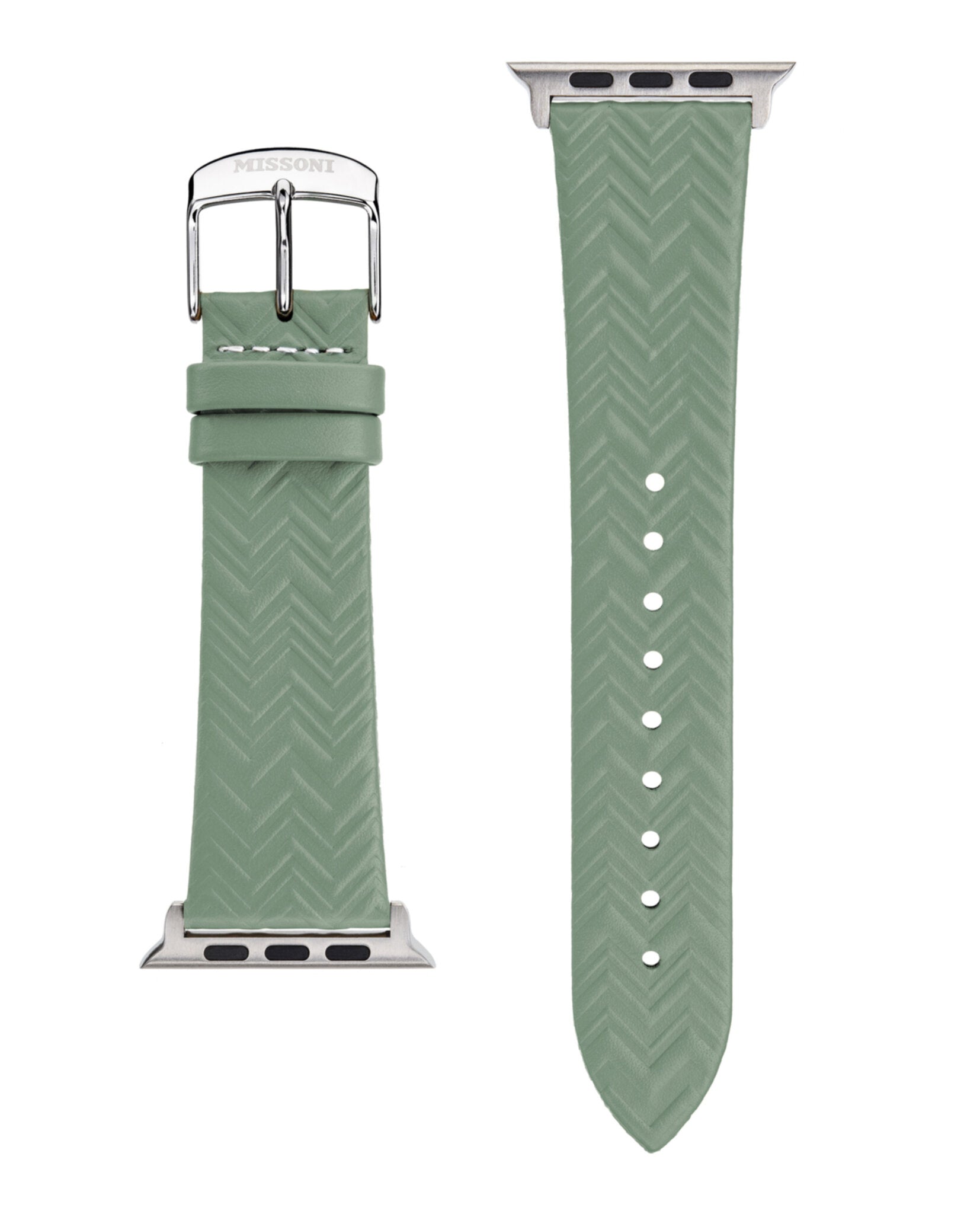 Missoni Zigzag Leather Apple Watch Strap