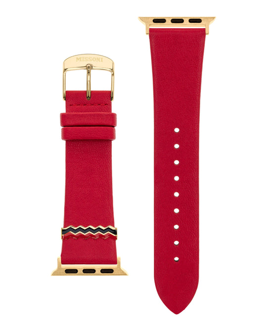 Missoni Zigzag Leather Apple Watch® Strap